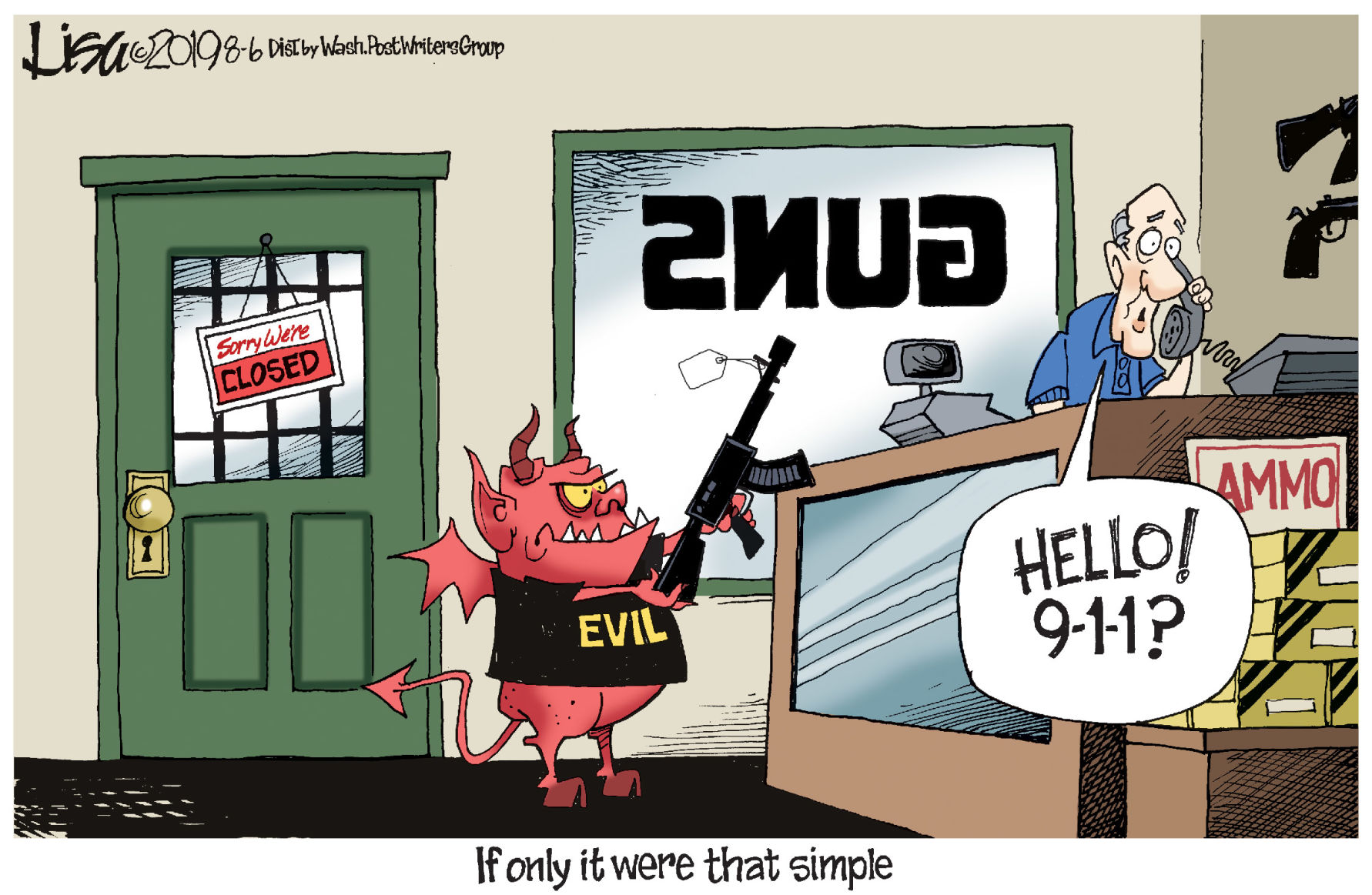 The latest editorial cartoon